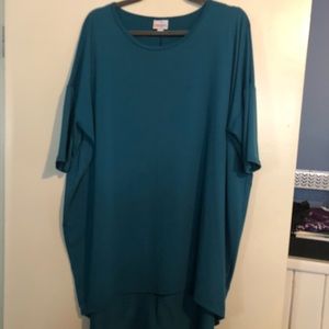 LuLaRoe XL Irma, turquoise! Everyone wants solids!